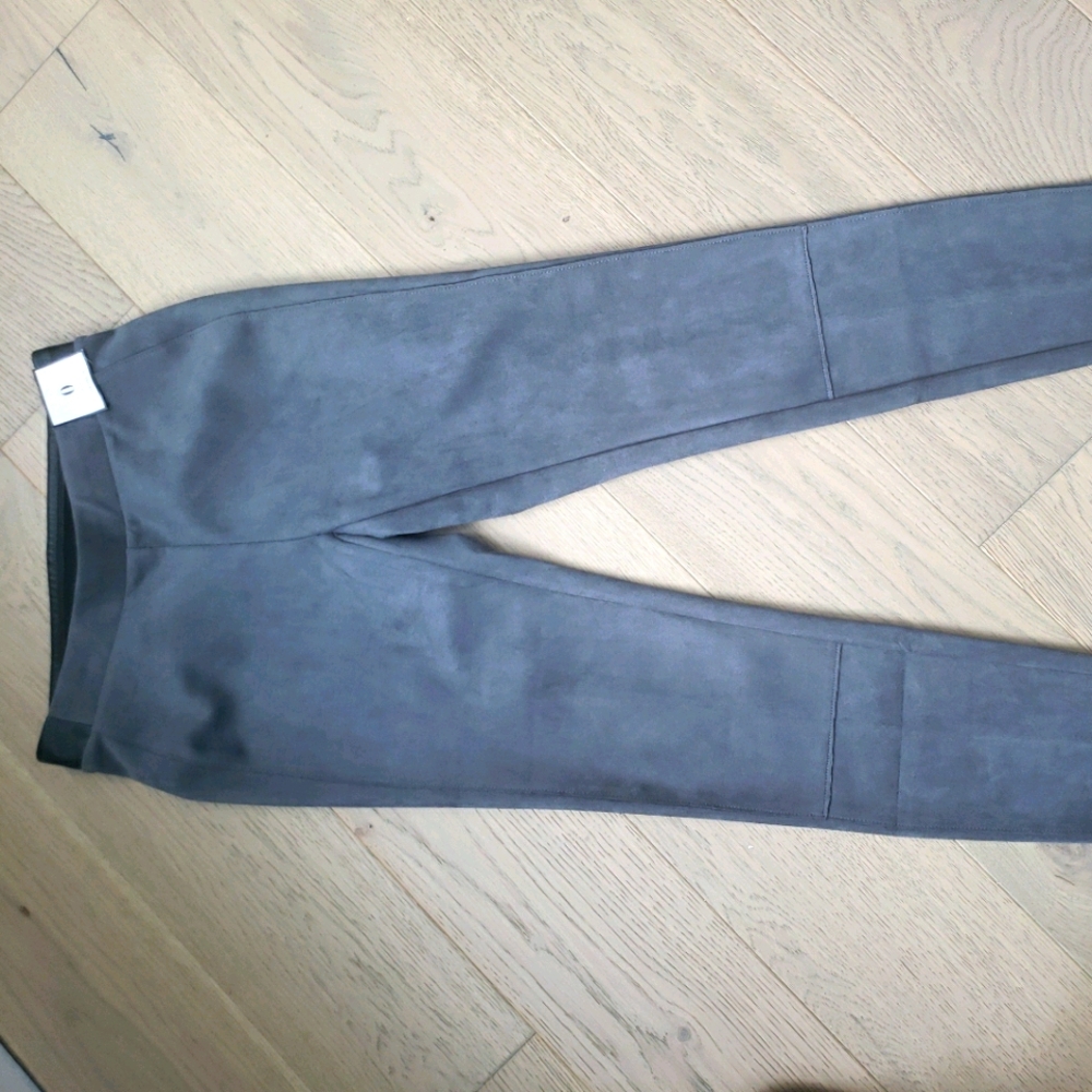 White House Black Market Faux Suede Leggings